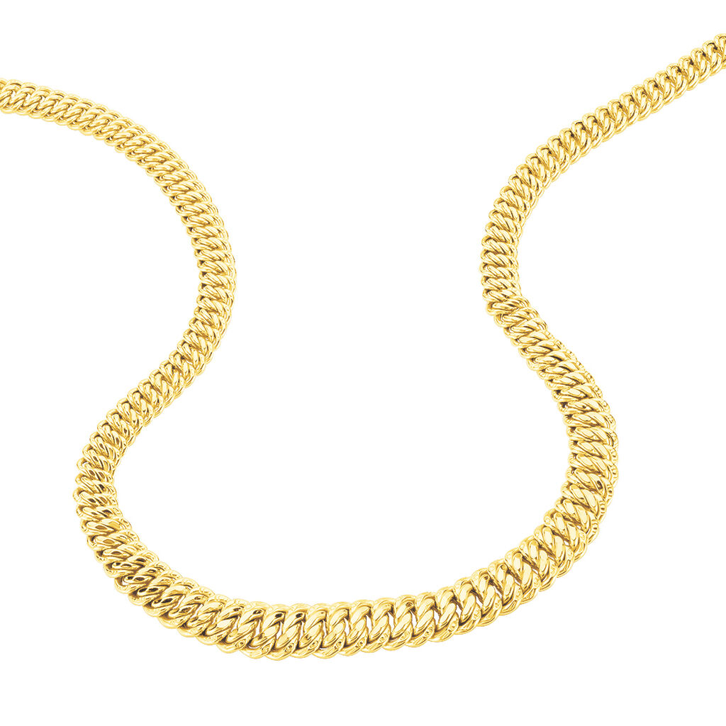 Collier Jimmy Danilo Maille Americaine Or Jaune - Chaines Femme | Histoire d’Or