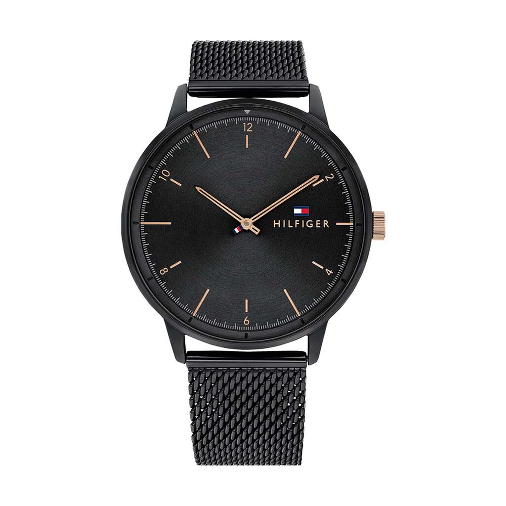 Montre Tommy Hilfiger Hendrix Noir - Montres Homme | Histoire d&rsquo;Or