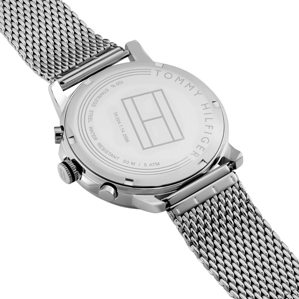 Montres Tommy Hilfiger 1791292 Acier Cliquet Blanc Ronde