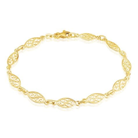 Bracelet Maille Acanty Or Jaune - Bracelets cha&icirc;ne Femme | Histoire d&rsquo;Or
