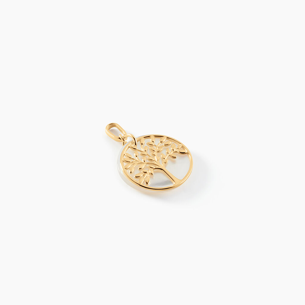 Pendentif Or Jaune Noamie Nacre - Pendentifs Femme | Histoire d&rsquo;Or