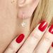 Créoles Chayma Or Jaune Oxyde De Zirconium - Boucles d'Oreilles Coeur Femme | Histoire d’Or