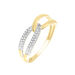 Bague Simouna Or Jaune Diamant - Bagues avec pierre Femme | Histoire d’Or