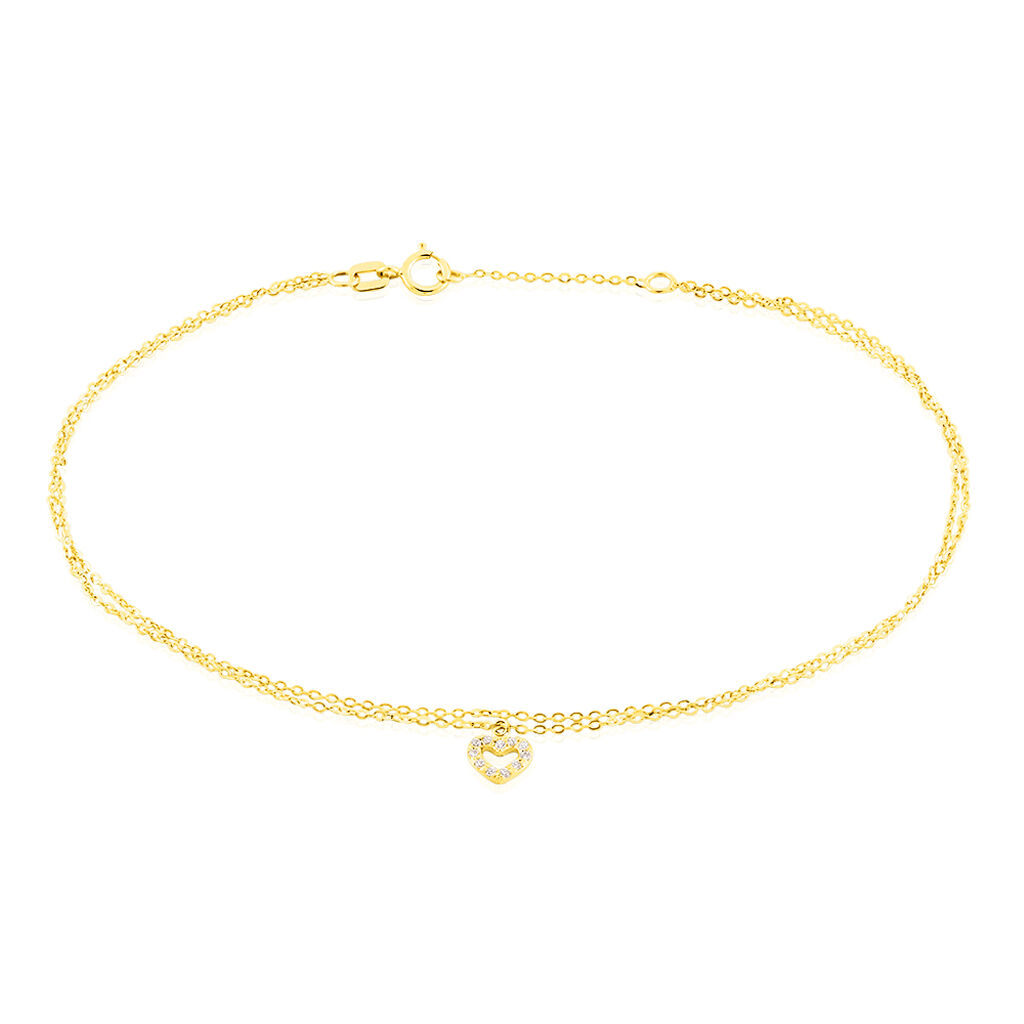 Chaine De Cheville Salome Or Jaune - Chaînes de cheville Femme | Histoire d’Or