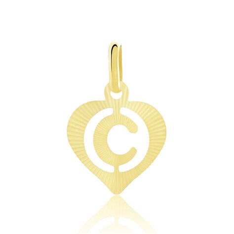 Pendentif Eudocie Coeur Lettre Or Jaune - Pendentifs Femme | Histoire d’Or
