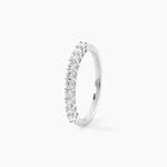Alliance 1290 Or Blanc Diamant - Alliances 18 carats Femme | Histoire d&rsquo;Or