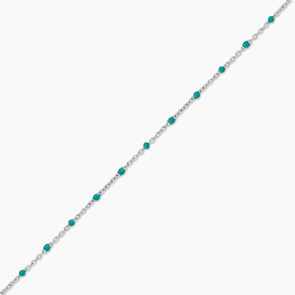 Bracelet Polka Argent Blanc - Bracelets Femme | Histoire d&rsquo;Or