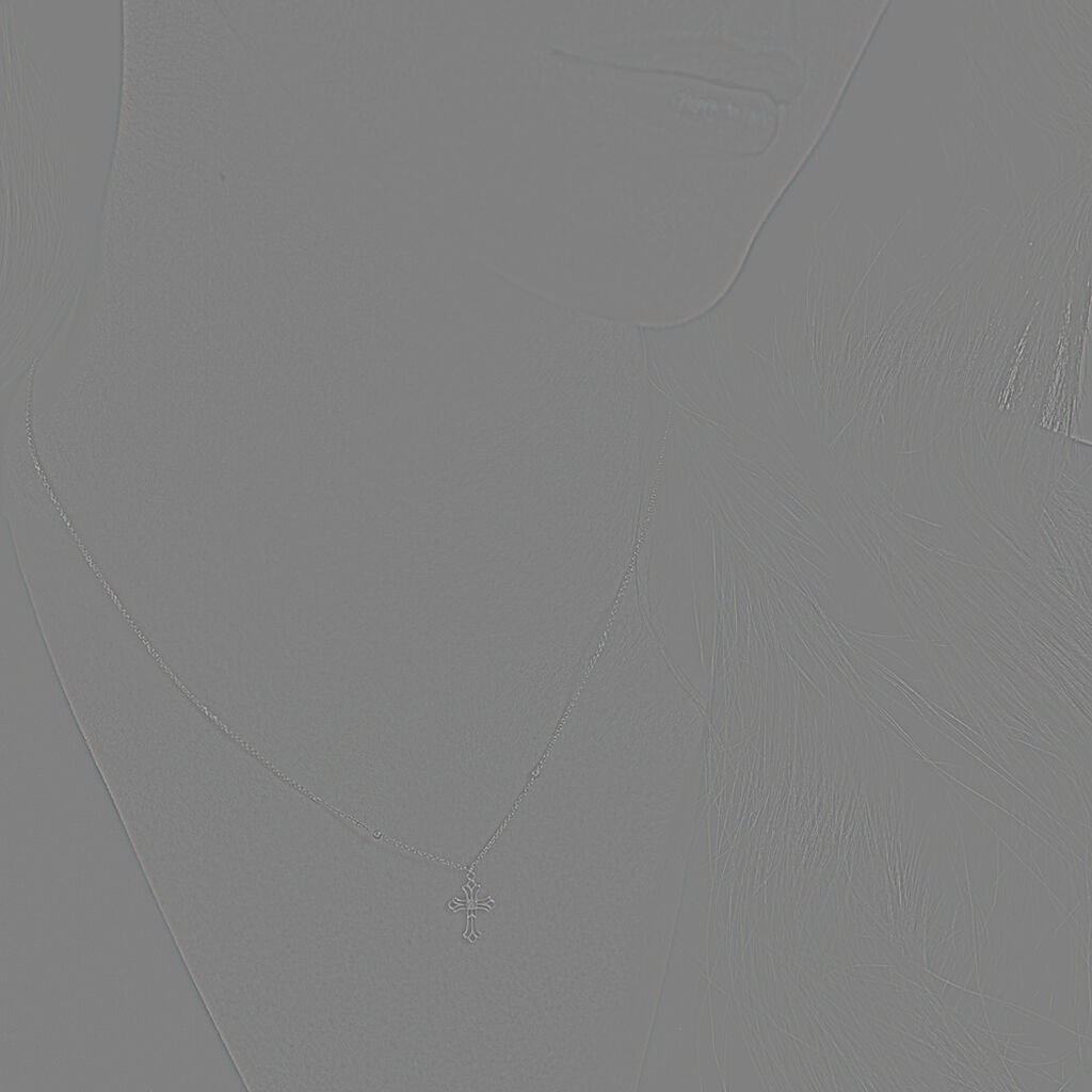 Collier Bice Or Jaune Oxyde De Zirconium - Colliers Femme | Histoire d&rsquo;Or