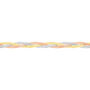 Collier Elae Argent Tricolore