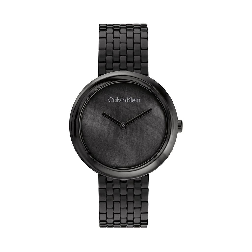 Montre Calvin Klein Twisted Bezel Noir
