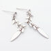 Boucles D'oreilles Pendantes Auxanne Argent Blanc - Boucles d'oreilles fantaisie Femme | Histoire d’Or