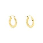 Cr&eacute;oles Clematis Or Jaune - Boucles d'oreilles cr&eacute;oles Femme | Histoire d&rsquo;Or