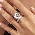 Bague Chaili Argent Blanc - Bagues fantaisie Femme | Histoire d&rsquo;Or