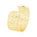 Bracelet Manchette Brenda Acier Jaune - Bracelets manchettes Femme | Histoire d’Or