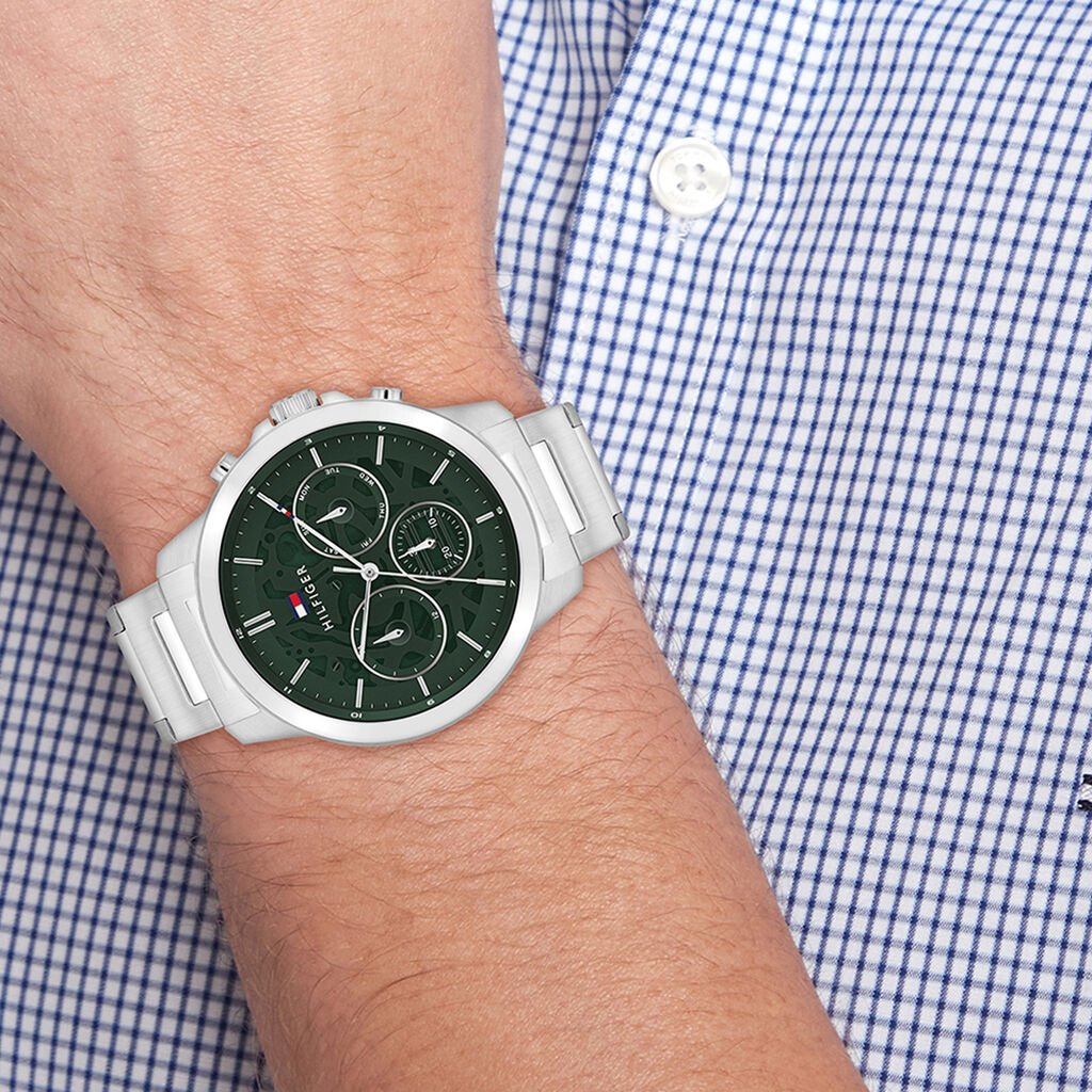Montre Tommy Hilfiger Henry Vert - Montres Homme | Histoire d’Or