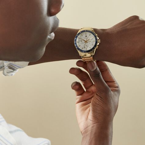 Montre Tommy Hilfiger Blanc - Montres Homme | Histoire d’Or