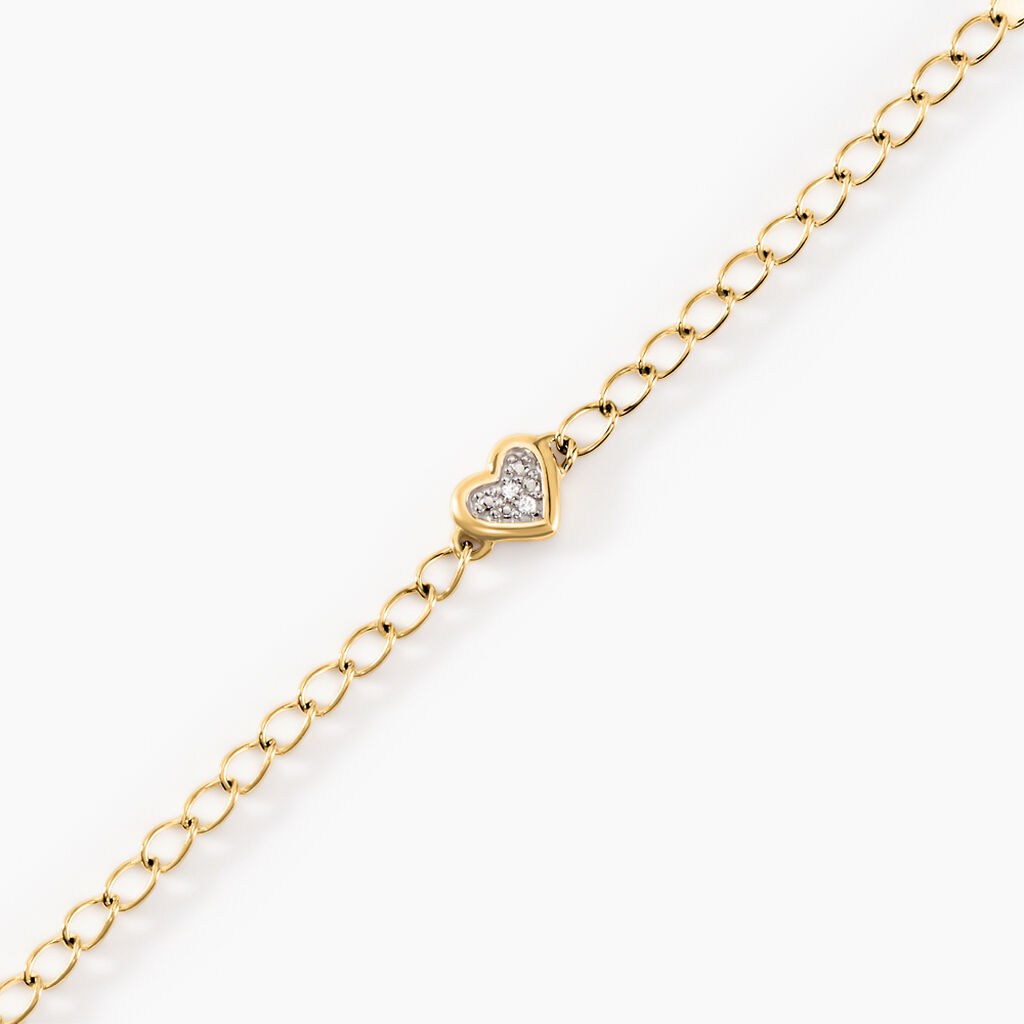 Bracelet Mahe Or Jaune Diamant - Bracelets Femme | Histoire d&rsquo;Or