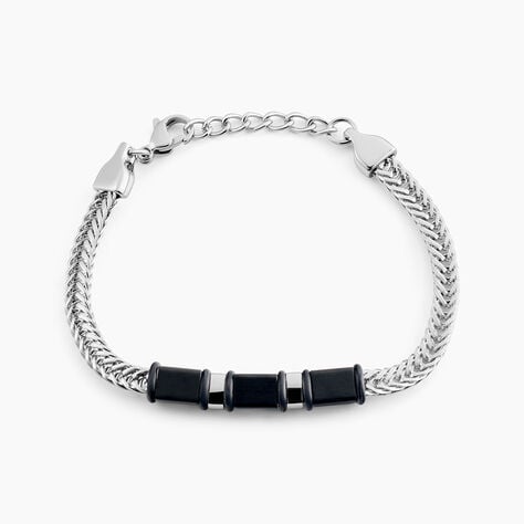 Bracelet Leonard Acier Bicolore - Bracelets Homme | Histoire d’Or