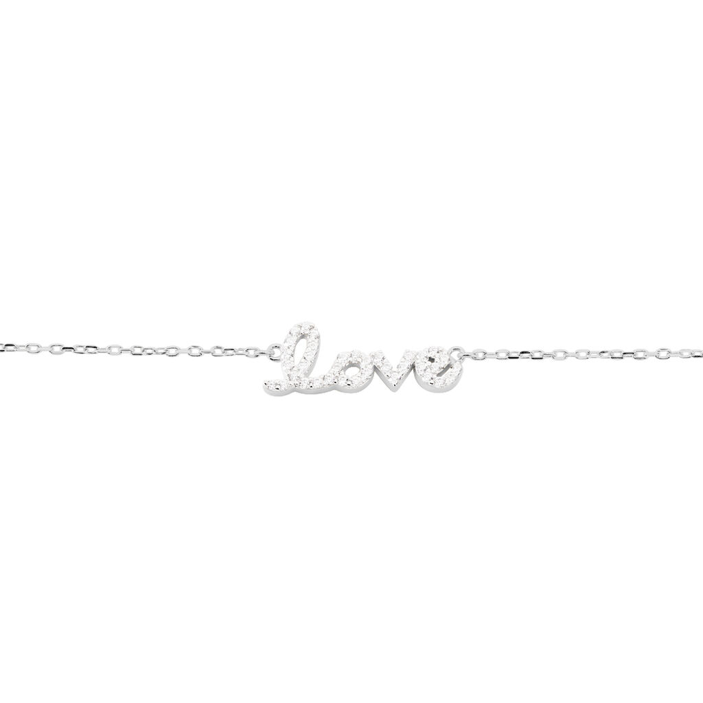 Bracelet Argent Blanc Elly Oxyde De Zirconium - Bracelets Femme | Histoire d’Or