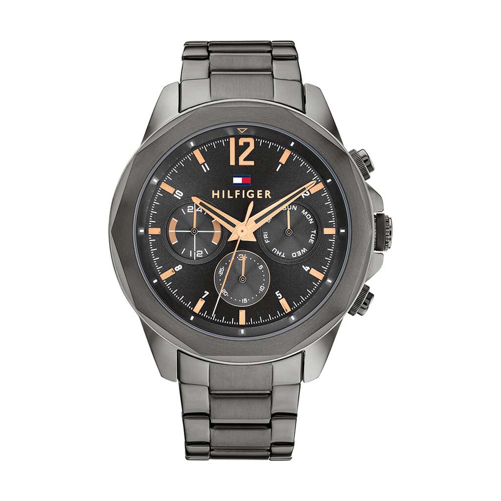 Montre Tommy Hilfiger Lars Gris - Montres Homme | Histoire d’Or