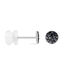 Boucles D'oreilles Puces Teani Or Blanc Diamant - Clous d'oreilles Femme | Histoire d’Or