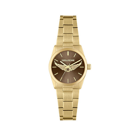 Montre Zadig Et Voltaire Zadig 33 Brun - Montres Femme | Histoire d&rsquo;Or
