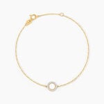 Bracelet Or Jaune Acantha Diamants - Bracelets Femme | Histoire d&rsquo;Or