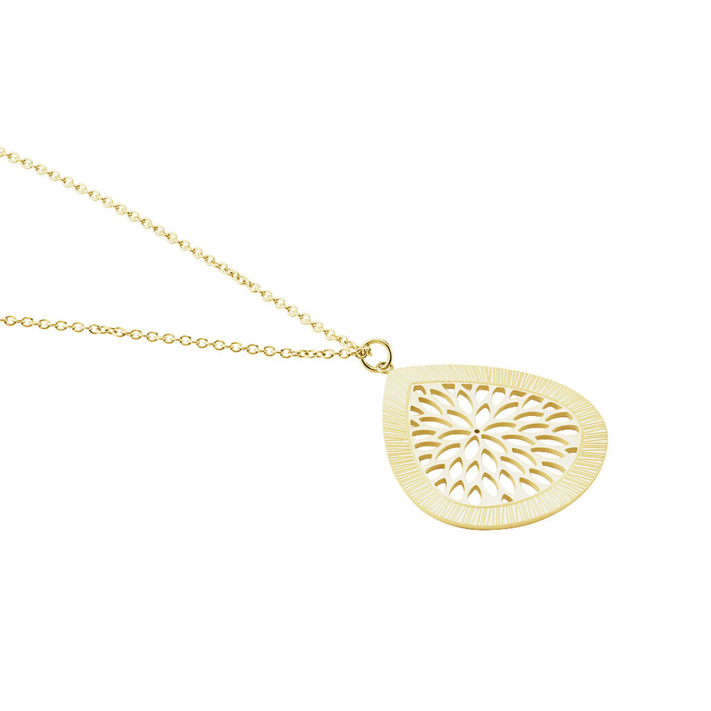 Collier Sautoir Acier Dor&eacute; Iwona - Sautoirs Femme | Histoire d&rsquo;Or