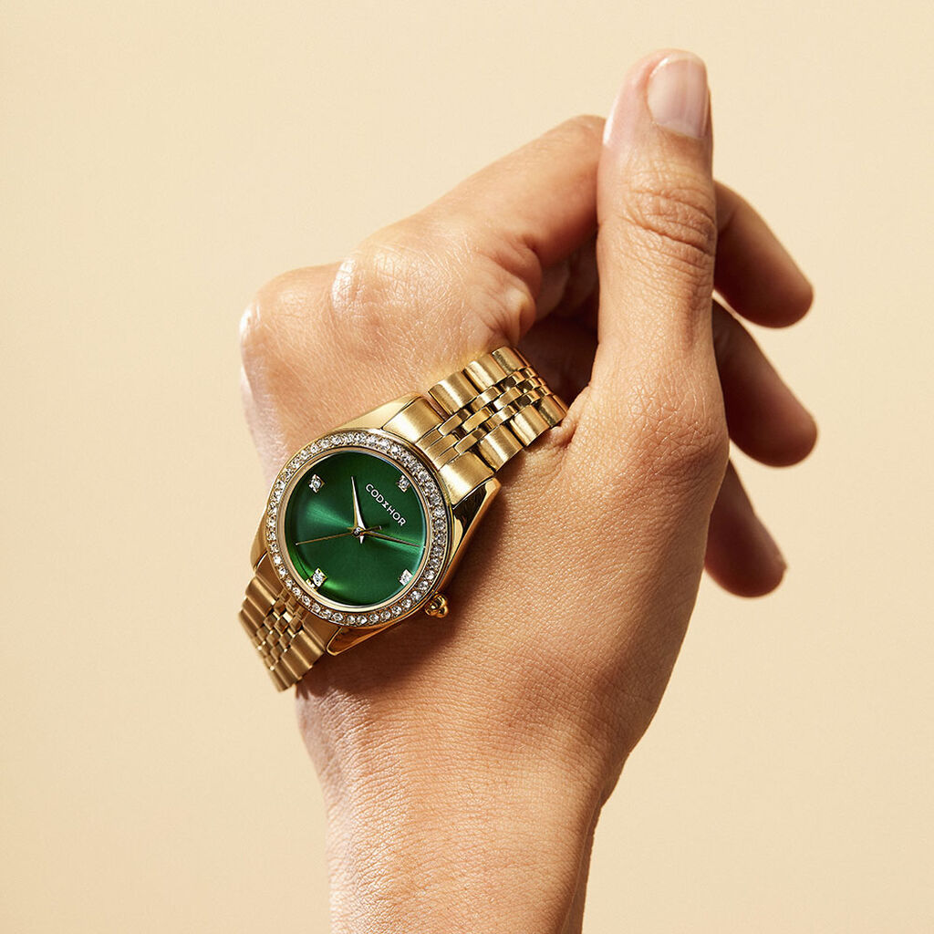 Montre Codhor Irina Vert - Montres Femme | Histoire d’Or