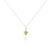 Collier Or Blanc Clothilde Péridot - Colliers Femme | Histoire d’Or