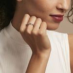 Bague Celimene Argent Blanc Oxyde De Zirconium - Bagues avec pierre Femme | Histoire d&rsquo;Or