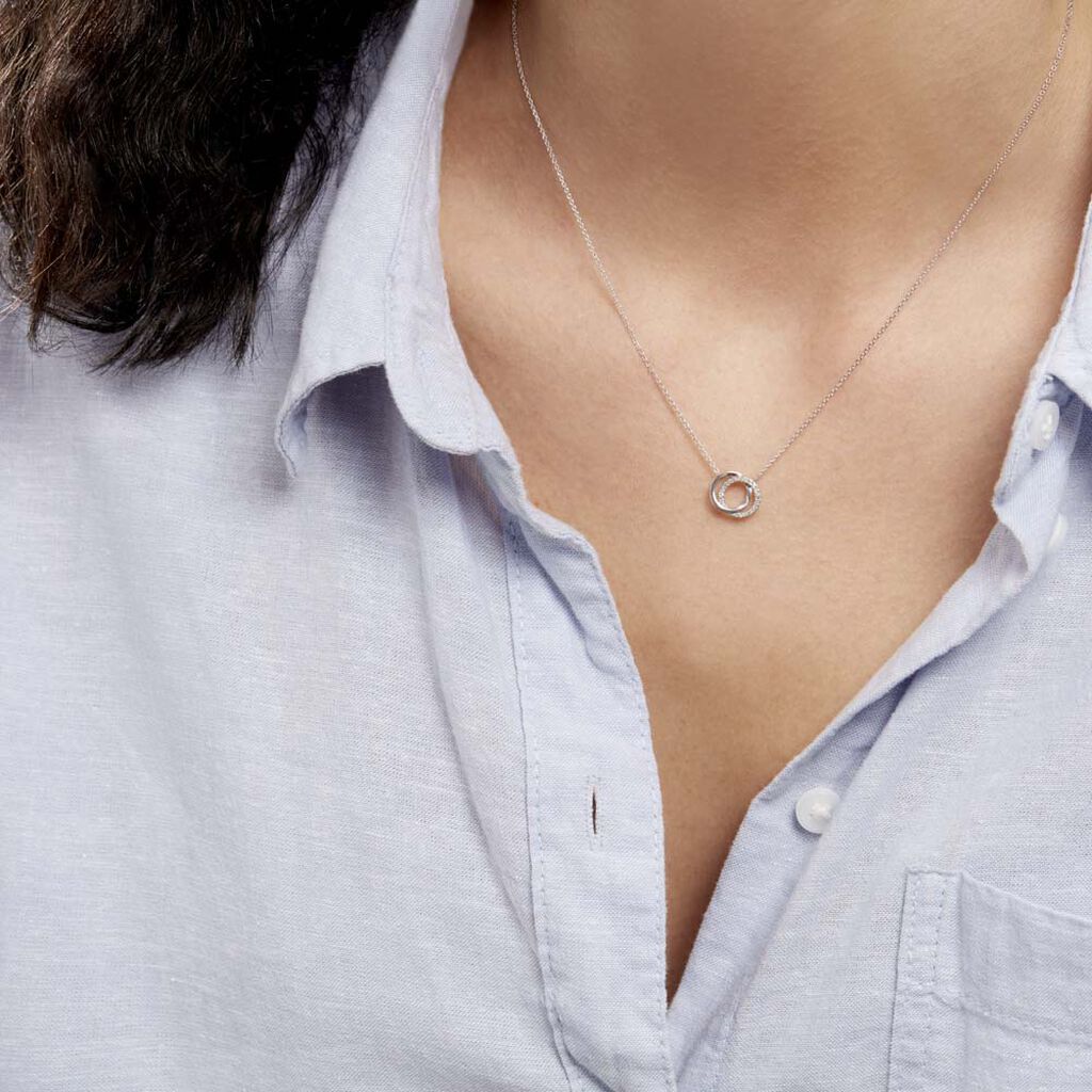 Collier Absolu Or Blanc Diamant - Colliers Femme | Histoire d&rsquo;Or
