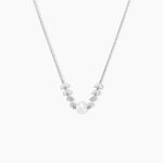 Collier Giacobbe Argent Blanc Perle De Culture - Colliers fantaisie Femme | Histoire d&rsquo;Or