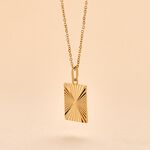 Collier Embrasement Plaqu&eacute; Or Jaune - Colliers Femme | Histoire d&rsquo;Or