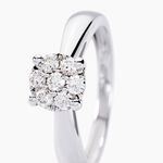 Bague Solitaire Artemis Or Blanc Diamant - Bagues solitaires Femme | Histoire d&rsquo;Or