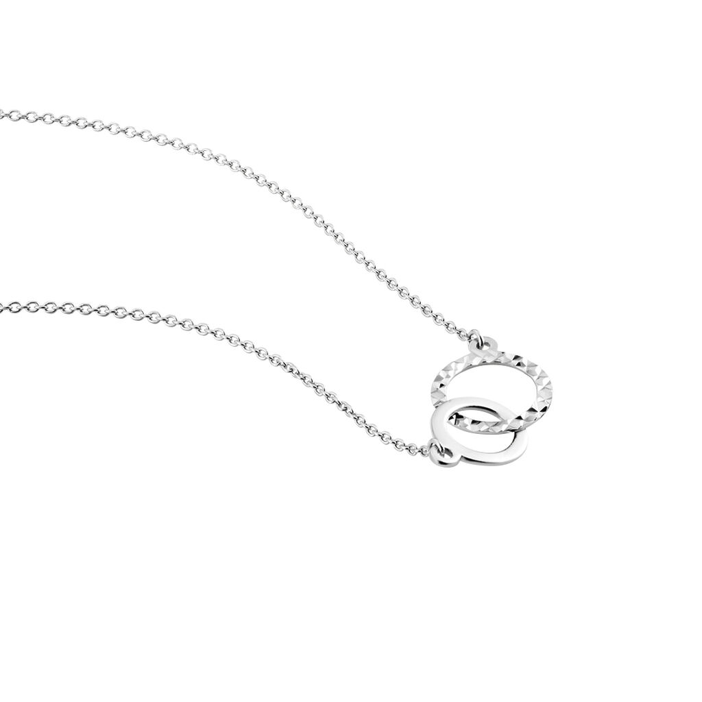 Collier Argent Blanc Ula - Colliers fantaisie Femme | Histoire d’Or