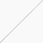 Cha&icirc;ne Ilda Maille For&ccedil;at Limee Or Blanc - Chaines Femme | Histoire d&rsquo;Or