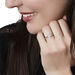 Bague Solitaire Dream Or Blanc Diamant - Bagues solitaires Femme | Histoire d’Or