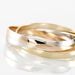 Alliance Entrelacee Ruban Plat Or Tricolore - Alliances Unisex | Histoire d’Or