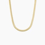Collier Argent Jaune Alay - Chaines Femme | Histoire d&rsquo;Or