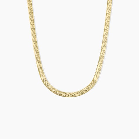 Collier Argent Jaune Alay - Chaines Femme | Histoire d&rsquo;Or