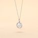 Collier Or Blanc Adil Oxyde De Zirconium - Colliers Femme | Histoire d’Or