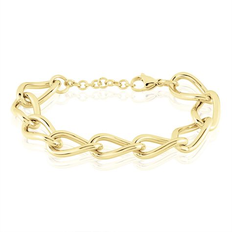 Bracelet Justinien Acier Doré - Bracelets Femme | Histoire d’Or