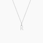 Pendentif Ionia Lettre Or Blanc - Pendentifs Famille | Histoire d&rsquo;Or