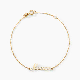 Bracelet Saraya Or Jaune - Bracelets Femme | Histoire d’Or