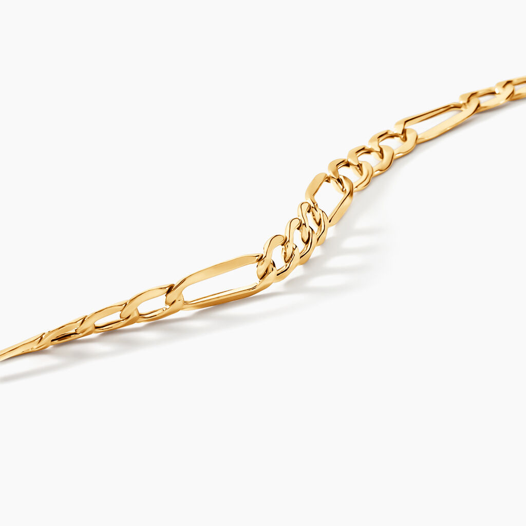 Bracelet Or Jaune Cameo - Bracelets chaîne Homme | Histoire d’Or