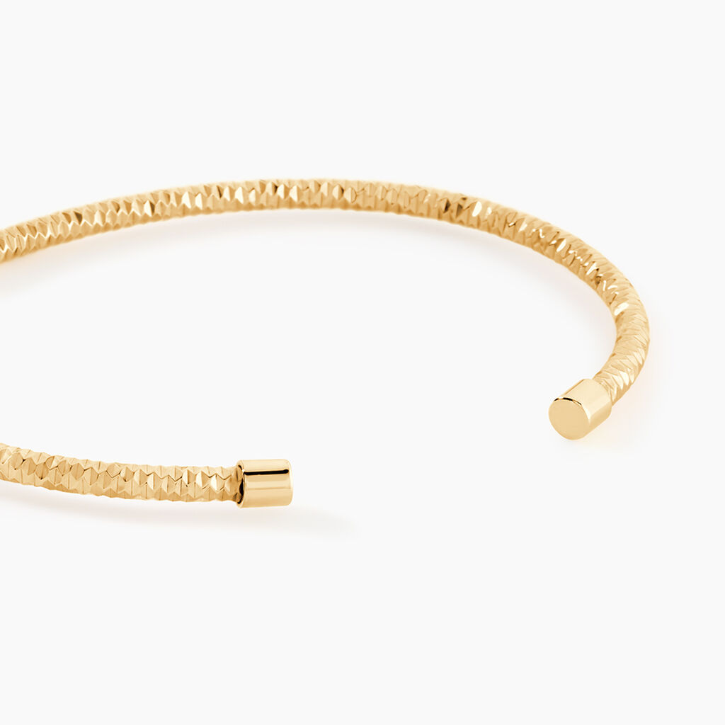 Bracelet Jonc Eldreda Or Jaune - Bracelets joncs Femme | Histoire d&rsquo;Or