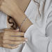 Bracelet Anka Argent Blanc Oxyde De Zirconium - Bracelets Infini Femme | Histoire d’Or