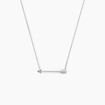 Collier Cupidon Or Blanc Diamant - Colliers Femme | Histoire d&rsquo;Or