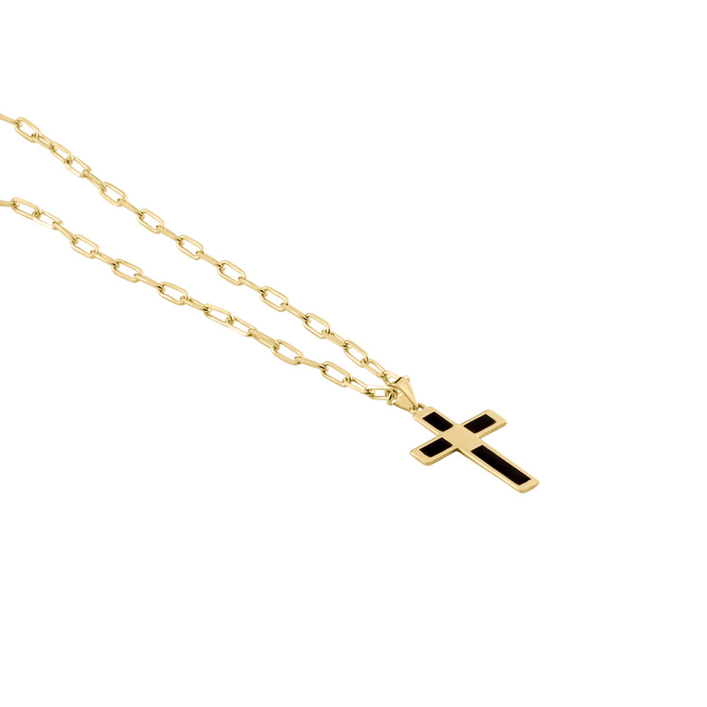 Collier Plaqué Or Quadratu - Colliers Homme | Histoire d’Or
